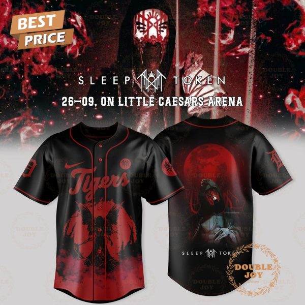 Detroit Tigers x Sleep Token Even in Arcadia Tour Limited Edition 2025 Baseball Jersey