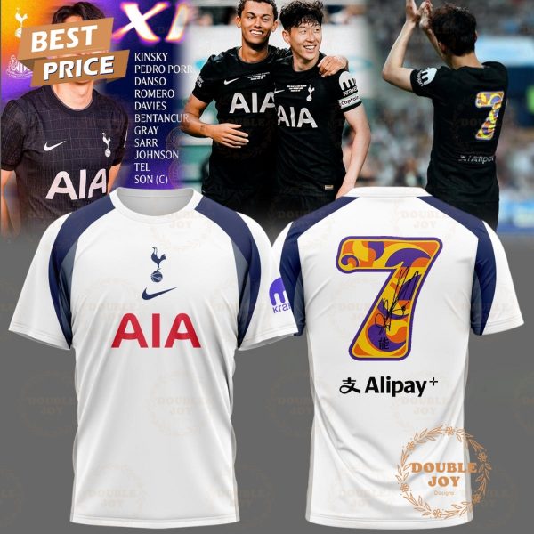 Tottenham Hotspur x Son Heung-min Special Edition White Hoodie