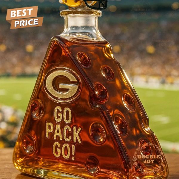 Green Bay Packers Go Pack Go 2025 Special Edition Whiskey Bottle