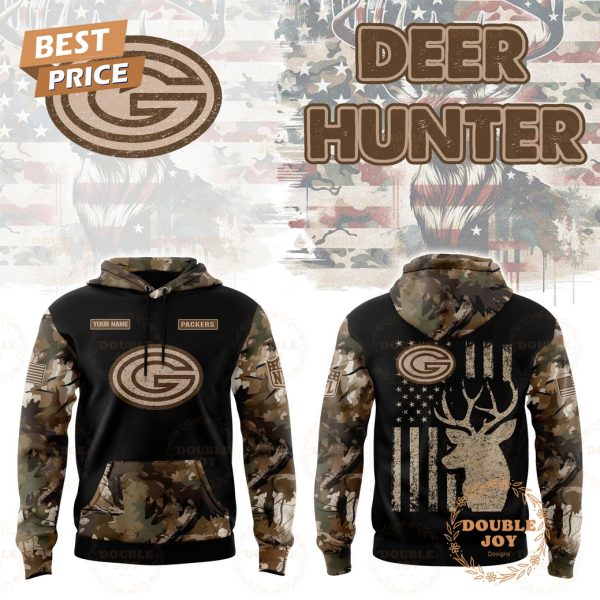 Green Bay Packers x Deer Hunter Custom Name Special Edition Hoodie