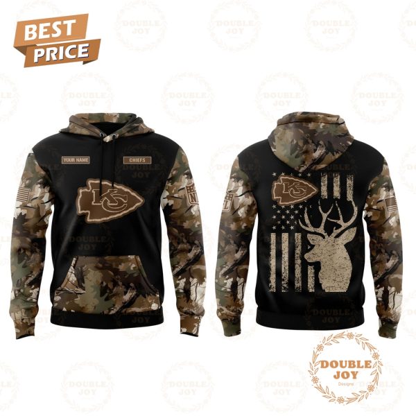 Kansas City Chiefs x Deer Hunter Custom Name Special Edition Hoodie