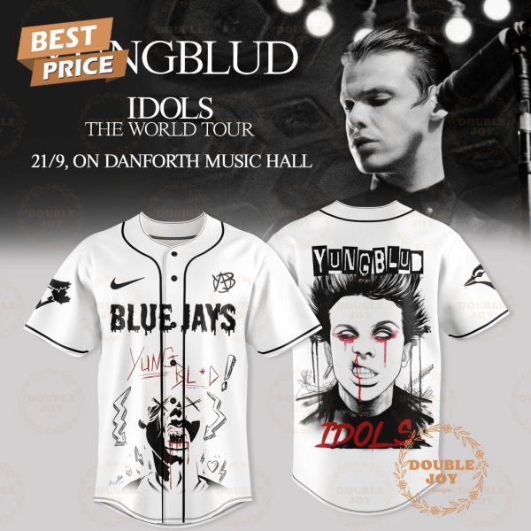 Toronto Blue Jays x YUNGBLUD IDOLS THE WORLD TOUR Special Edition Baseball Jersey