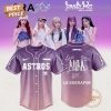 Houston Astros x LE SSERAFIM-Chaewon 2025 Tour Easy Crazy Hot Violet Baseball Jersey