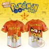 Los Angeles Dodgers x Pokémon GO Night Custom Name Special Design Baseball Jersey