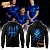 Inter Milan Ripped Slash Pattern White Special Edition Hoodie