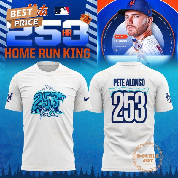 New York Mets x Pete Alonso Home Run King 253 Limited Editions Hoodie