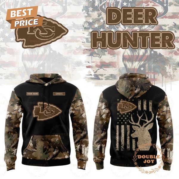 Kansas City Chiefs x Deer Hunter Custom Name Special Edition Hoodie