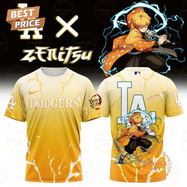 Los Angeles Dodgers x Demon slayer Agatsuma Zenitsu V2 T-Shirt, Hoodie
