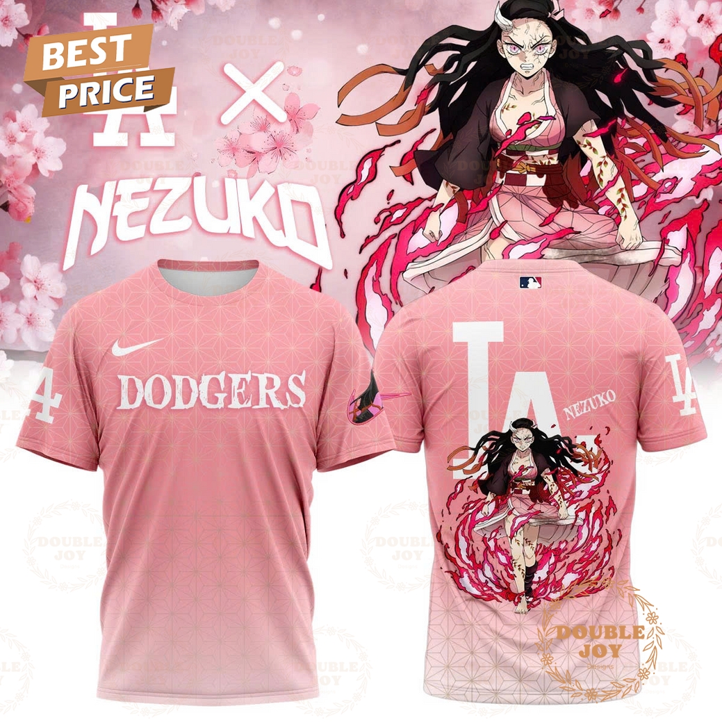 Los Angeles Dodgers x Demon slayer Kamado Nezuko T-Shirt, Hoodie Los Angeles Dodgers x Demon slayer Kamado Nezuko T-Shirt, Hoodie