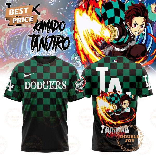Los Angeles Dodgers x Demon slayer Kamado Tanjiro T-Shirt, Hoodie