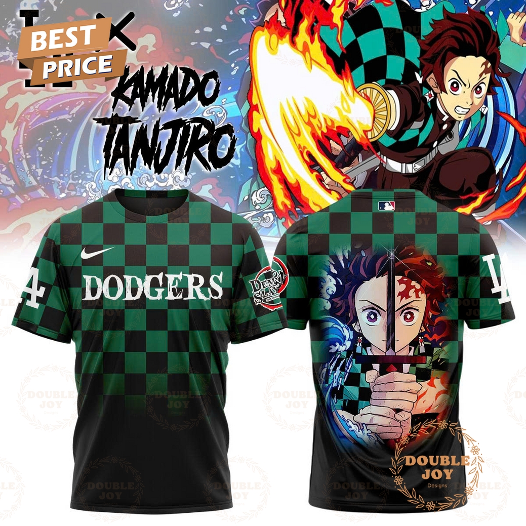 Los Angeles Dodgers x Demon slayer Kamado Tanjiro V2 T-Shirt, Hoodie Los Angeles Dodgers x Demon slayer Kamado Tanjiro V2 T-Shirt, Hoodie