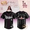 Los Angeles Dodgers x Marilyn Manson Tour 2025 One Assassination Under God Baseball Jersey