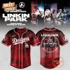 Los Angeles Dodgers x LINKIN PARK  From Zero World Tour Black Baseball Jersey