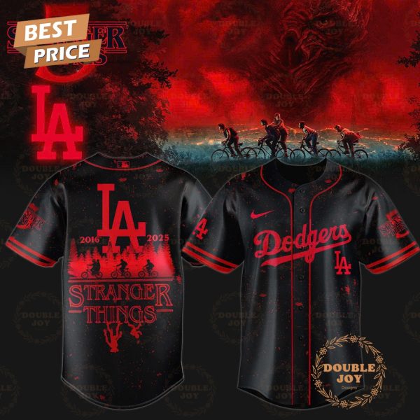 Los Angeles Dodgers x Stranger Things Special Edition Baseball Jersey