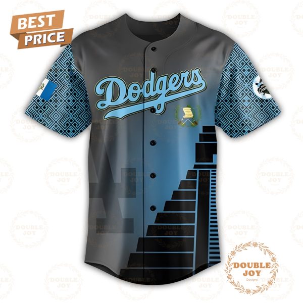 Los Angeles Dodgers Quatemalan Heritage Night 2025 Special Edition Baseball Jersey