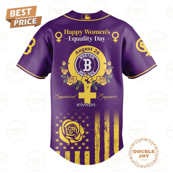Boston Red Sox x Women’s Equality Day 2025 Special Edition Baseball Jersey