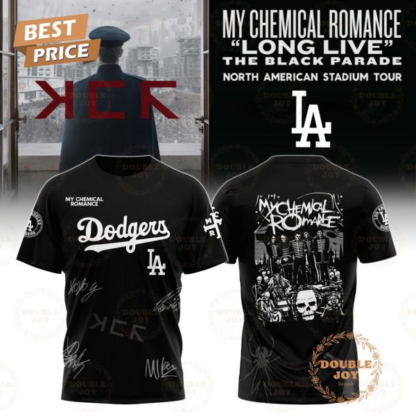 Los Angeles Dodgers x My Chemical Romance Long Live The Black Parade Tour North American Stadium Special Edition T-Shirt, Hoodie