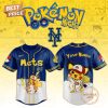 New York Yankees x Pokémon GO Night Custom Name Special Design Baseball Jersey