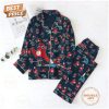 Ohio State Buckeyes Button Down Pajamas