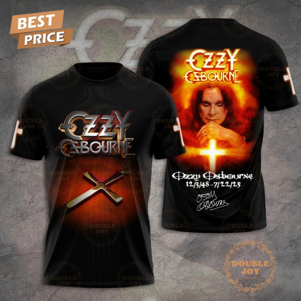 Ozzy Osbourne 12 03 1948-07 22 2025 Thank You For The Memories Limited Edition T-Shirt, Hoodie
