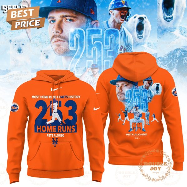 New York Mets x Pete Alonso Home Run King 253 Limited Editions T-Shirt, Hoodie