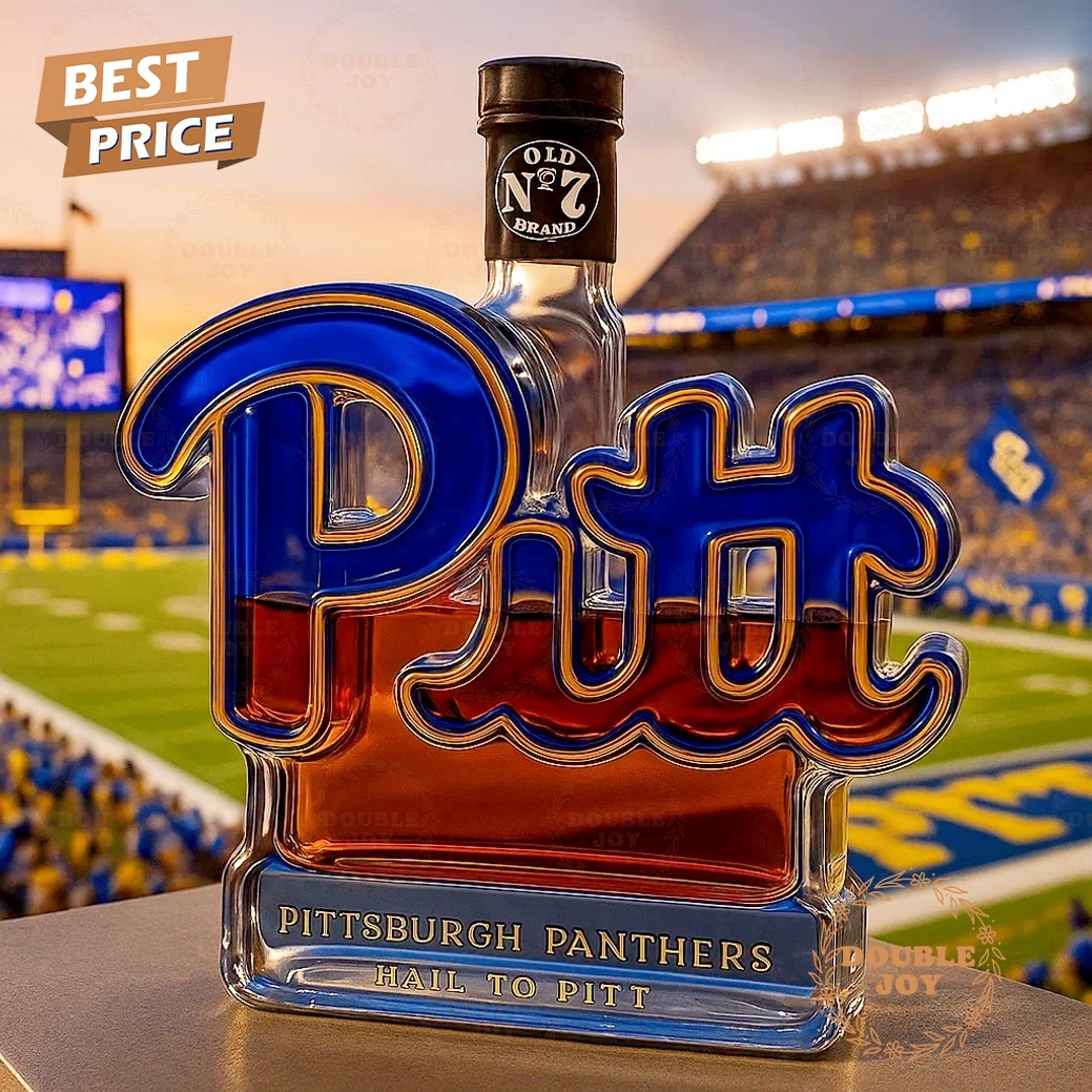 Pittsburgh Panthers Hail To Pitt Whiskey Bottle Pittsburgh Panthers Hail To Pitt Whiskey Bottle