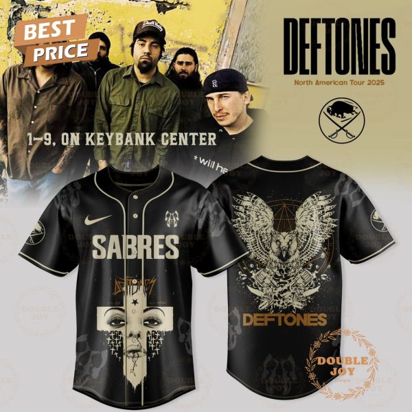 Buffalo Sabres x DEFTONES North American Tour 2025 Limited Edition Baseball Jersey