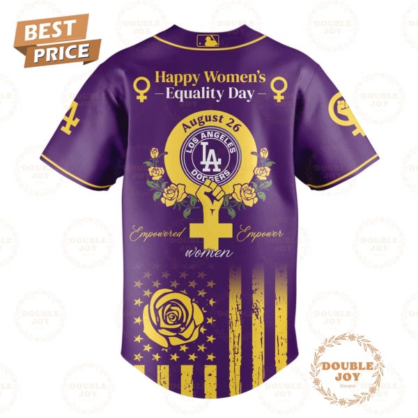 Los Angeles Dodgers x Women’s Equality Day 2025 Special Edition Baseball Jersey
