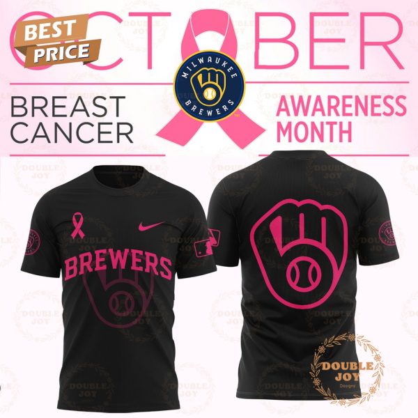 Milwaukee Brewers x Breast Cancer Awareness Month Hoodie