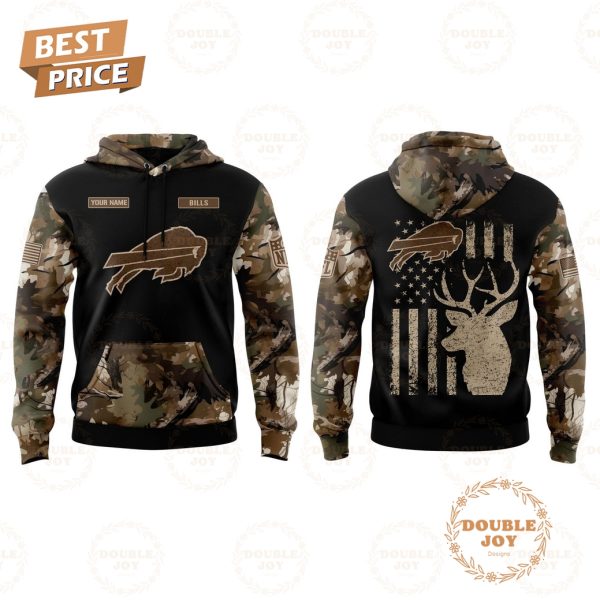 Buffalo Bills x Deer Hunter Custom Name Special Edition Hoodie