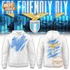 Societa Sportiva Lazio Ripped Slash Pattern Black Special Edition Hoodie