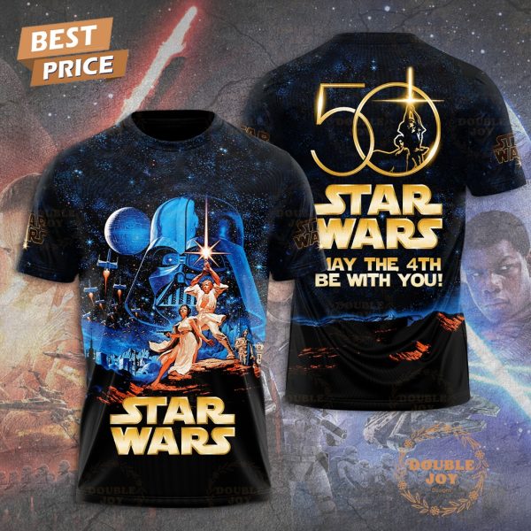 Star Wars 50th Anniversary May The 4th Be With You Limited Edition T-Shirt, Hoodie