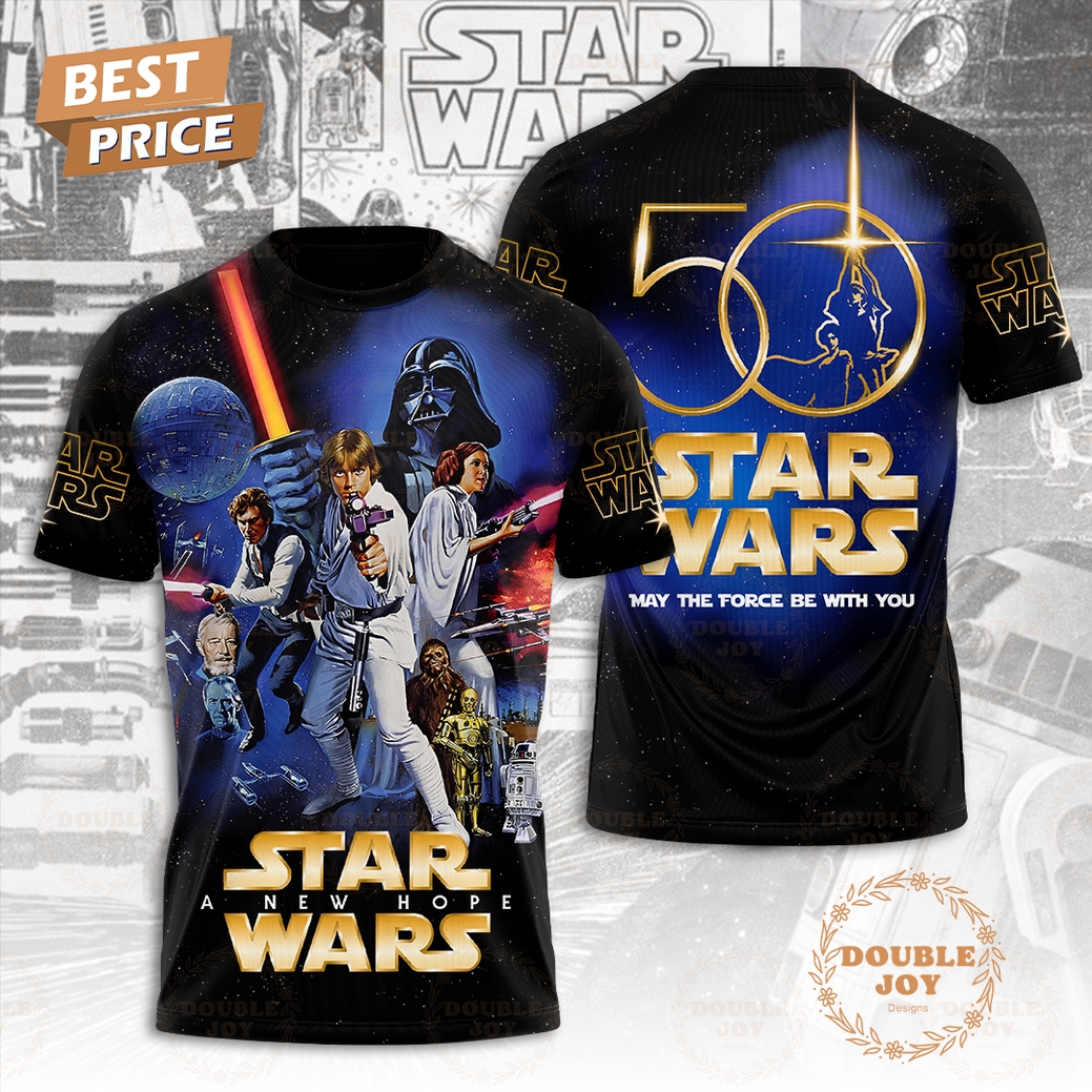 Star Wars 50th Anniversary May The Force Be With You Special Edition T-Shirt, Hoodie Star Wars 50th Anniversary May The Force Be With You Special Edition T-Shirt, Hoodie