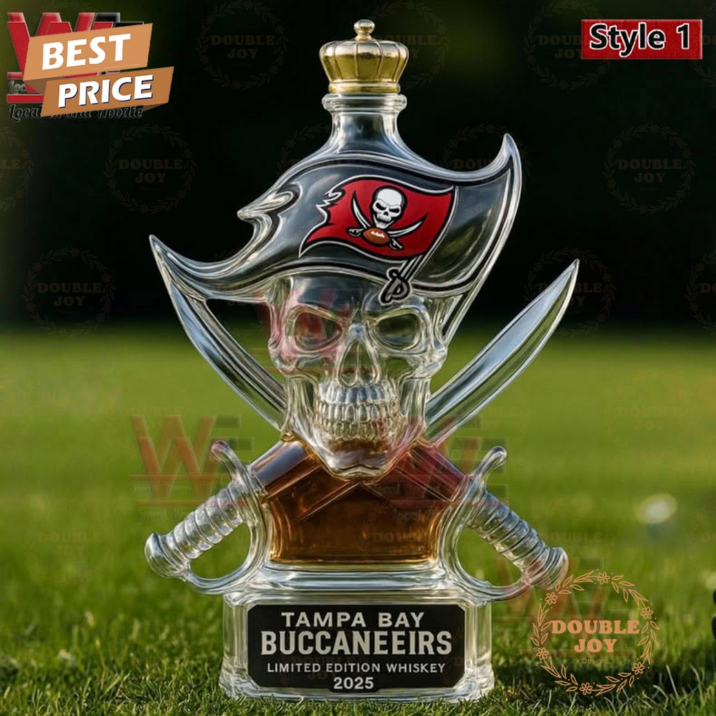 Tampa Bay Buccaneers 2025 Limited Edition Whiskey Bottle Tampa Bay Buccaneers 2025 Limited Edition Whiskey Bottle