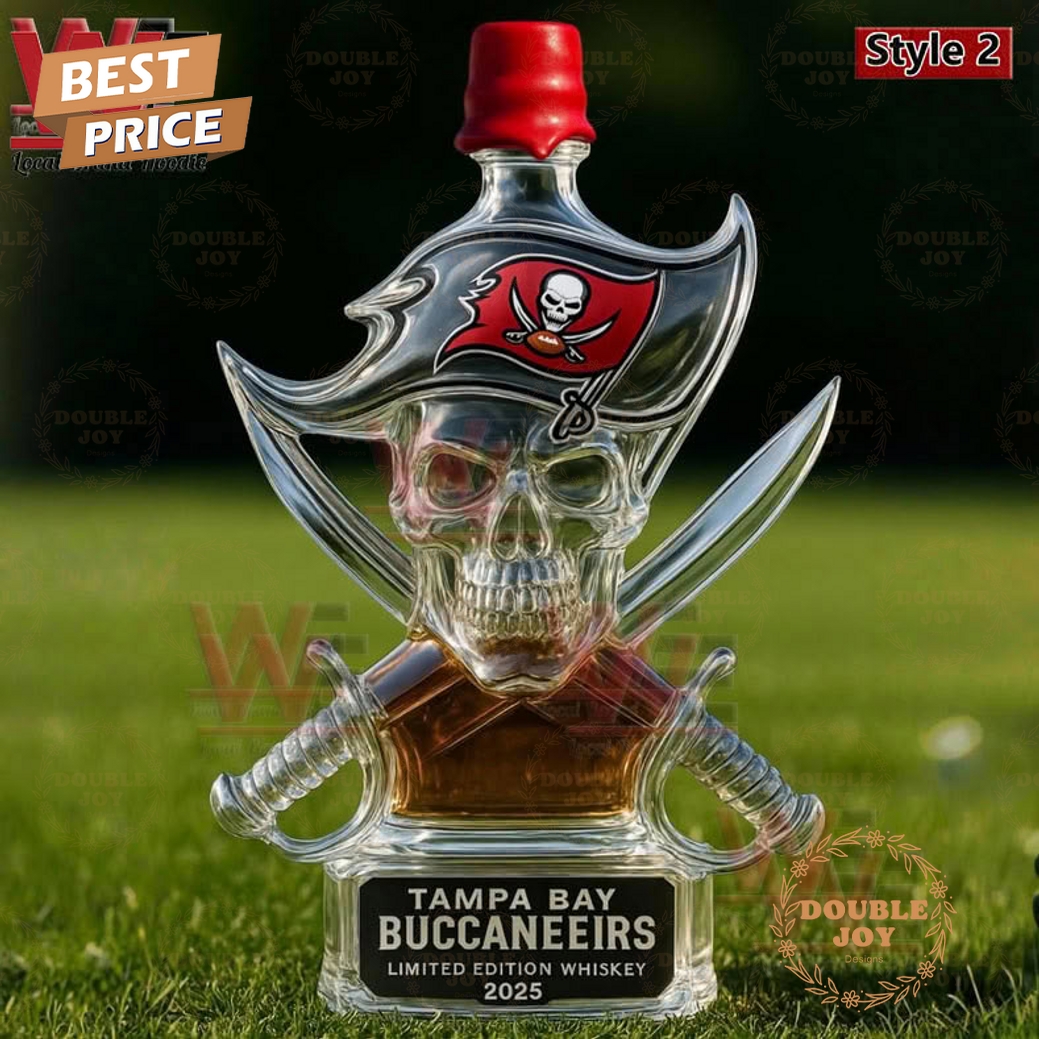 Tampa Bay Buccaneers 2025 Limited Edition Whiskey Bottle Tampa Bay Buccaneers 2025 Limited Edition Whiskey Bottle