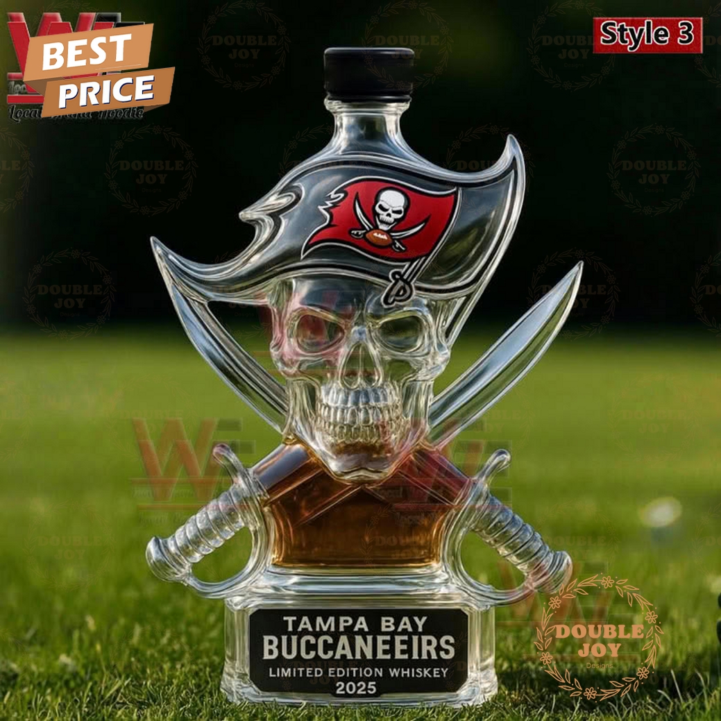 Tampa Bay Buccaneers 2025 Limited Edition Whiskey Bottle Tampa Bay Buccaneers 2025 Limited Edition Whiskey Bottle