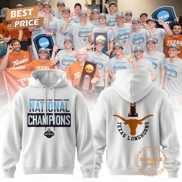 Texas Longhorns National Champions 2025 NCAA Special Edition White Hoodie