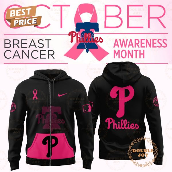 Philadelphia Phillies x Breast Cancer Awareness Month Hoodie