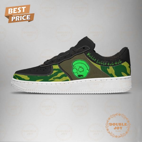 Resger Rick And Morty Limited Edition Air Force 1 Sneakers