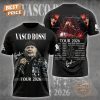 Vasco Rossi Tour 2026 Red Limited Edition  T-Shirt, Hoodie