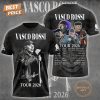Vasco Rossi Tour 2026 Red Limited Edition  T-Shirt, Hoodie