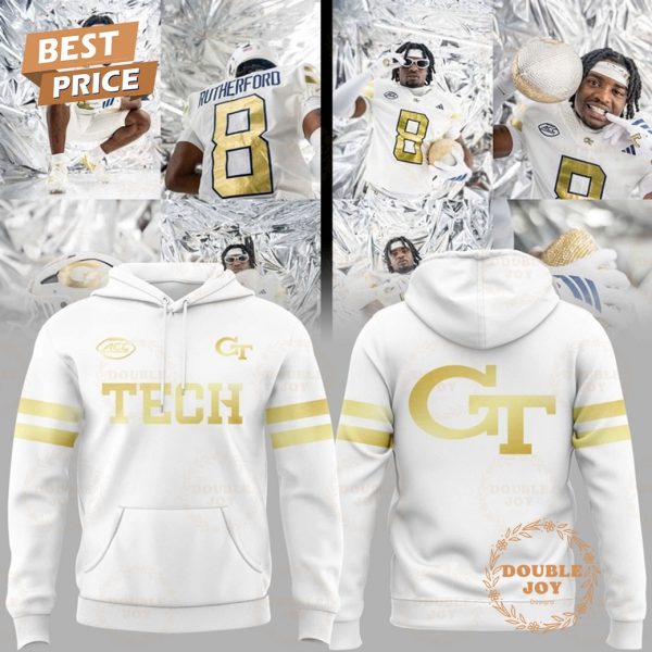 Georgia Tech Yellow Jackets White Edition 2025 Hoodie