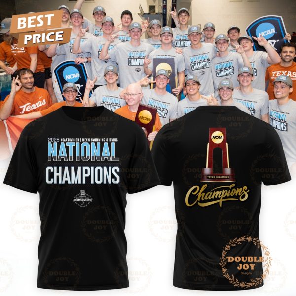 Texas Longhorns NCAA National Champions 2025 Limited Edition Black Hoodie