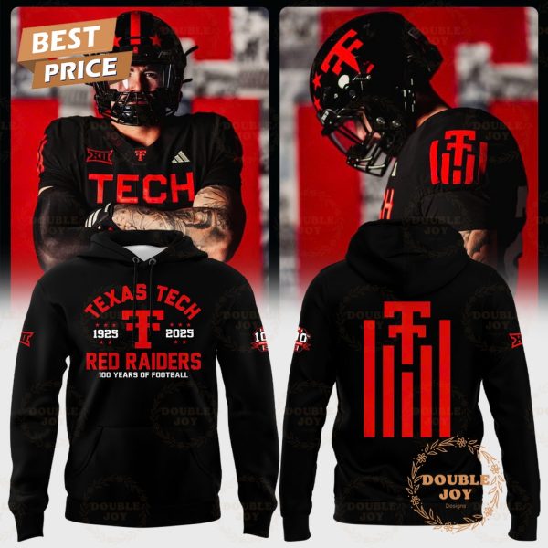 Texas Tech Red Raiders Football 100th Anniversary Special Edition 2025 T-Shirt, Hoodie