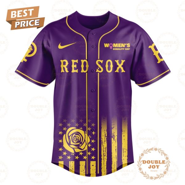Boston Red Sox x Women’s Equality Day 2025 Special Edition Baseball Jersey