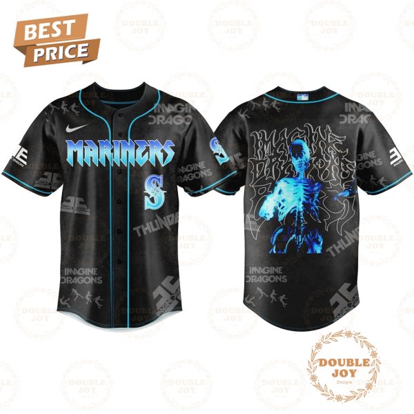 Seattle Mariners x Imagine Dragons Bones Skelly 2025 Baseball Jersey