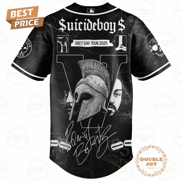 Houston Astros x Suicideboys Grey Day Tour Limited Edition 2025 Baseball Jersey