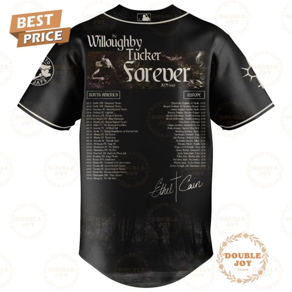 Toronto Blue Jays – The Willoughby Tucker Forever 2025 Tour Black Baseball Jersey