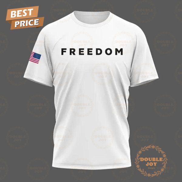 RIP Charlie Kirk x Freedom 2025 White Edition T-Shirt, Hoodie