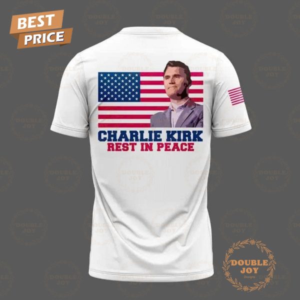 RIP Charlie Kirk x Freedom 2025 White Edition T-Shirt, Hoodie